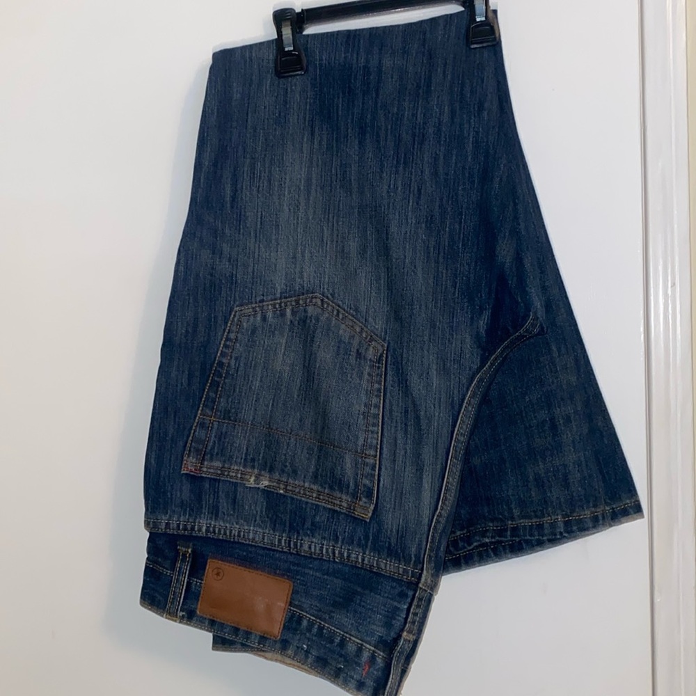 Mens Jeans - Converse Vintage Straight Dark Wash